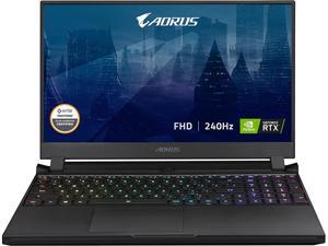 Aorus 15P YD-74US244SH 15.6" 240 Hz IPS Intel Core i7 11th Gen 11800H (2.30GHz) NVIDIA GeForce RTX 3080 Laptop GPU 32GB Memory 1 TB Gen4 SSD Windows 10 Home 64-bit Gaming Laptop