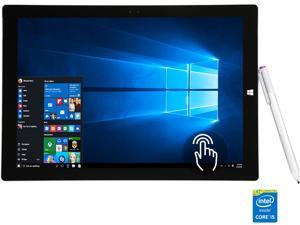 Microsoft Intel Core i5 4300U (1.90GHz) 4GB Memory Intel HD Graphics 4400 12" Touchscreen 2160 x 1440 Tablet Windows 10 Pro Surface Pro 3