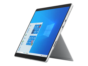 Microsoft Surface Pro 8 Intel Core i5 1145G7 (2.60GHz) 8GB Memory 256 GB SSD Intel Iris Xe Graphics 13" 2880 x 1920 2-in-1 Laptop Windows 10 Home 8PR-00033