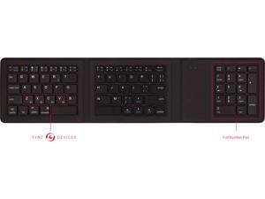 Kanex MultiSync Foldable Travel Keyboard with Full Number Pad K166-1128-NUM Kanex MultiSync Foldable Travel Keyboard with Full Number Pad K166-1128-NUM