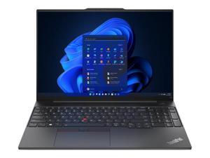 Lenovo Notebook ThinkPad E16 Intel Core i5 12th Gen 130GHz 16GB Memory 256 GB SSD Intel Iris Xe Graphics 160 Windows 11 Pro Gen 1