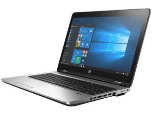 HP Grade A Laptop ProBook Intel Core i5 7th Gen 7200U (2.50GHz) 8GB Memory 256 GB SSD Intel HD Graphics 620 15.6" Windows 10 Pro 64-bit 650 G3