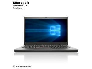 Lenovo Grade A Laptop ThinkPad T450 Intel Core i5 5th Gen 5300U (2.30 GHz) 8 GB Memory 512 GB SSD Intel HD Graphics 5500 14.0" Windows 10 Pro 64-bit Lenovo Grade A Laptop ThinkPad T450 Intel Core i5 5th Gen 5300U (2.30 GHz) 8 GB Memory 512 GB SSD Intel HD Graphics 5500 14.0" Windows 10 Pro 64-bit
