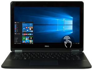 DELL Laptop E7270 Intel Core i7 6600U (2.60GHz) 8GB Memory 256 SSD 12.5" Touchscreen Windows 10