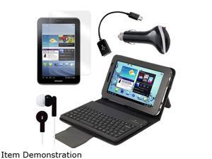 Mgear Bluetooth Keyboard Folio with Earphones, Screen Protector, OTG Cable, and More for Samsung Galaxy Ta Model GALAXY-TAB-2-7-BT-COMBO-4-BNDL Mgear Bluetooth Keyboard Folio with Earphones, Screen Protector, OTG Cable, and More for Samsung Galaxy Ta Model GALAXY-TAB-2-7-BT-COMBO-4-BNDL