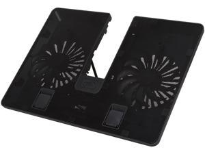 DEEPCOOL U PAL Laptop Cooling Pad 15.6" U Shape design Two 140mm Fans Multi Viewing Angles Adjustable USB 3.0 Pass-through