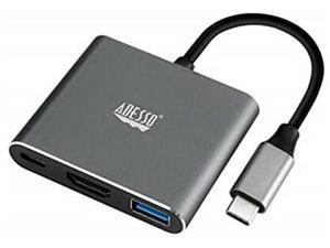 Adesso AUH-4010 3-in-1 USB-C Multiport Docking Station