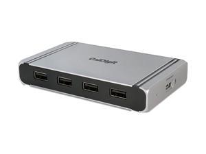CalDigit TB4-ELEMENTHUB-US Thunderbolt 4 Element Hub - 4x Thunderbolt 4 / USB4 Ports, 4x USB 3.2 Gen2 10Gb Ports, Dual 4K@60 Support. 60W Laptop Charging with 0.8m Cable