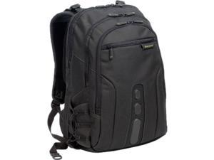 Targus 17” Spruce EcoSmart Checkpoint-Friendly Backpack (Black) - TBB019US