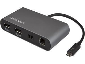 StarTech.com TB3DKM2DP Mini Dual 4K Monitor Thunderbolt 3 Dock with DisplayPort - Mac & Windows (TB3DKM2DisplayPort) StarTech.com TB3DKM2DP Mini Dual 4K Monitor Thunderbolt 3 Dock with DisplayPort - Mac & Windows (TB3DKM2DisplayPort)