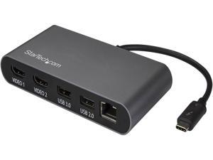StarTech.com TB3DKM2HD Mini Dual 4K Monitor Thunderbolt 3 Dock with HDMI - Mac & Windows (TB3DKM2HD) StarTech.com TB3DKM2HD Mini Dual 4K Monitor Thunderbolt 3 Dock with HDMI - Mac & Windows (TB3DKM2HD)