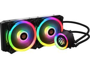 ABS 240mm All-In-One CPU ARGB Liquid Cooler w/ Remote Controller - Intel 1700/1200/115X/2066, AMD AM4 Compatible