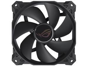 ASUS ROG Strix XF120 Whisper-Quiet, 4-pin PWM Fan for PC Cases, radiators or CPU Cooling (120mm, up to 400,000 Hours lifespan, Magnetic-Levitation, 1800RPM)