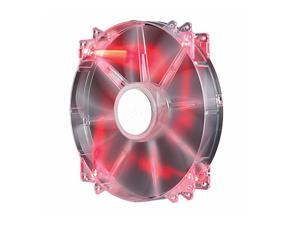 Cooler Master MegaFlow 200 - Sleeve Bearing 200mm Red LED Silent Fan for Computer Cases