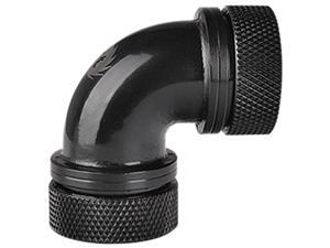 Thermaltake CL-W099-CA00BL-A Pacific PETG Tube 90-Degree Dual Compression 16mm OD Thermaltake CL-W099-CA00BL-A Pacific PETG Tube 90-Degree Dual Compression 16mm OD