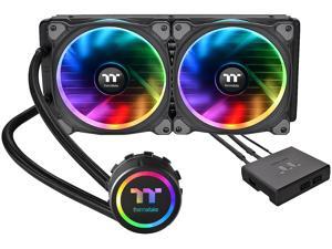Thermaltake Floe AIO Riing RGB 280 TT Premium Edition PWM TR4 LGA2066 Ready Liquid Cooling System CL-W167-PL14SW-A LGA 1700 Compatible