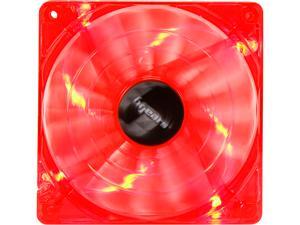 Bgears b-PWM 120 Red 120mm Red LED PWM technology mini 4 pin 4 wire 2 ball bearing high speed high performance 15 blades Case Fan Bgears b-PWM 120 Red 120mm Red LED PWM technology mini 4 pin 4 wire 2 ball bearing high speed high performance 15 blades Case Fan