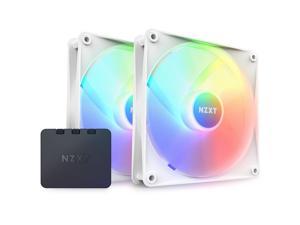 NZXT F120 RGB Core Fan - RF-C12TF-W1 - 120mm Hub-Mounted RGB Fan