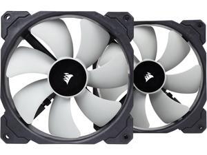 Corsair ML140 CO-9050044-WW 140mm Premium Magnetic Levitation PWM Fan BLACK (2-Pack)