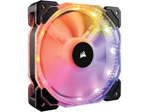 CORSAIR HD Series, HD140 RGB LED, CO-9050069-WW, 140mm High Performance Individually Addressable RGB LED PWM Fans (Dual Fans with Controller)
