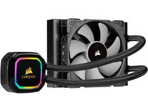 CORSAIR iCUE H60i RGB PRO XT, 120mm Radiator, Single 120mm PWM Fan, Software Control, Liquid CPU Cooler, CW-9060049-WW CORSAIR iCUE H60i RGB PRO XT, 120mm Radiator, Single 120mm PWM Fan, Software Control, Liquid CPU Cooler, CW-9060049-WW
