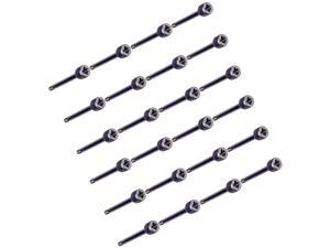 Apevia CS-L63231-24 Screw set T6#32*31 for Radiator CPU Liquid Cooler (Connectable Screws), 24-Pack Apevia CS-L63231-24 Screw set T6#32*31 for Radiator CPU Liquid Cooler (Connectable Screws), 24-Pack