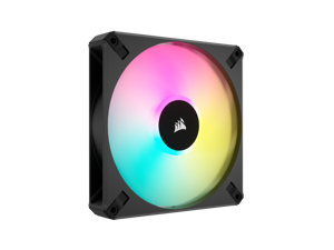 CORSAIR iCUE AF140 RGB ELITE 140mm PWM Fan - Eight RGB LEDs - AirGuide Technology - Fluid Dynamic Bearing - CORSAIR iCUE Software  Compatible