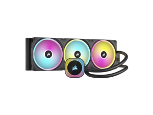 CORSAIR iCUE LINK H170i RGB Liquid CPU Cooler  QX140 RGB Fans  Large 420mm Radiator  Fits Intel LGA 1700 AMD AM5  iCUE LINK System Hub Included