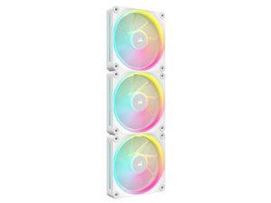 CORSAIR LX RGB Series, iCUE LINK LX120 RGB White, 120mm Fan, Triple Pack