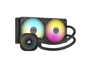 CORSAIR iCUE LINK TITAN 280 RX RGB Liquid CPU Cooler - RX140 RGB Fans - Fits Intel LGA 1851/1700, AMD AM5/AM4 - iCUE LINK System Hub Included