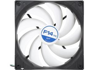 ARCTIC COOLING F14 TC ACFAN00081A 140mm 3-Pin Temperature-controlled Fan with Standard Case