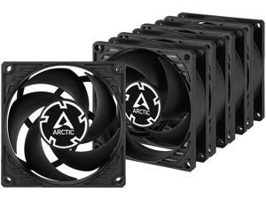 ARCTIC COOLING P8 PWM PST Value Pack ACFAN00154A 80mm Pressure-optimised Case Fan with PWM PST (5-Pack)