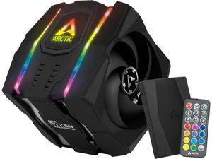 ARCTIC COOLING ACFRE00070A 1 x 120 mm
1 x 140 mm Fluid Dynamic Dual Tower CPU Cooler for Threadripper with A-RGB