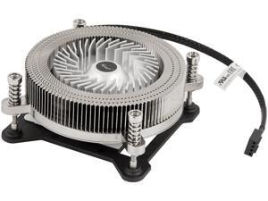 Rosewill ROCC-17001 1U Low Profile CPU Cooler, Full Copper & Aluminum Structure 60 mm PWM Fan & 4-Pin Connector, Slim 27mm Height