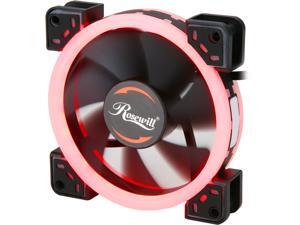 Rosewill RFA-RL1201 120mm Silent Dual Ring of Red LED PWM Fan Rosewill RFA-RL1201 120mm Silent Dual Ring of Red LED PWM Fan