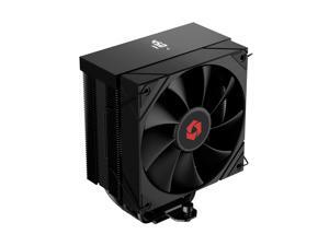 Rosewill CPU Air Cooler with Digital Display | 5 Copper Heat Pipes | Up to 2000 RPM Fan Speed | 120mm Hydraulic Bearing PWM Fan | Support LGA 1851/1700/1151/1150/1155/1156/1200 | AMD AM5/AM4 - RWGCM2-