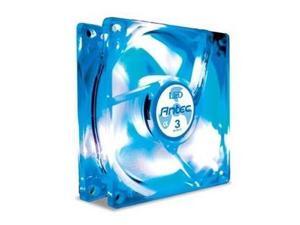 Antec 761345-75020-2 80mm Blue LED TriCool Case Fan Antec 761345-75020-2 80mm Blue LED TriCool Case Fan