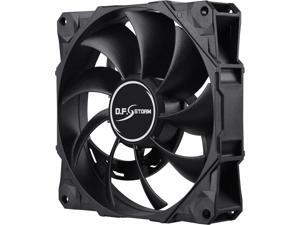 Enermax D.F. Storm 120mm Fan Dust Free Rotation Technology High Performance 3500RPM Black UCDF12P