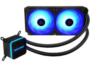 Enermax LIQMAX III RGB 240, All-in-one CPU Liquid Cooler for AM4 / LGA1200, 240mm Radiator, Dual-Chamber Water Block, RGB Fan, 5 Year Warranty Enermax LIQMAX III RGB 240, All-in-one CPU Liquid Cooler for AM4 / LGA1200, 240mm Radiator, Dual-Chamber Water Block, RGB Fan, 5 Year Warranty