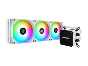 NeweggBusiness - LIAN LI GALAHAD AIO 360 RGB WHITE, Triple 120mm  Addressable RGB Fans AIO CPU Liquid Cooler