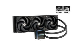 ENERMAX LIQMAX III SF 360 ARGB AIO CPU Liquid Cooler - 360mm Radiator, Dual-Chamber Water Block, Triple Pressure-Optimized Silent Flow 120mm FDB Fans up to 1800 RPM - LGA1851 & AM5