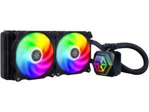 SilverStone PF240-ARGB AIO CPU Liquid Cooling/ARGB/Dual 120mm PWM Fan/MCT Pump/Universal Intel & AMD Socket Solution SilverStone PF240-ARGB AIO CPU Liquid Cooling/ARGB/Dual 120mm PWM Fan/MCT Pump/Universal Intel & AMD Socket Solution