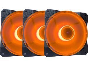 APEVIA CO312L-OG Cosmos 120mm Orange LED Ultra Silent Case Fan w/ 16 LEDs & Anti-Vibration Rubber Pads (3 Pack) APEVIA CO312L-OG Cosmos 120mm Orange LED Ultra Silent Case Fan w/ 16 LEDs & Anti-Vibration Rubber Pads (3 Pack)