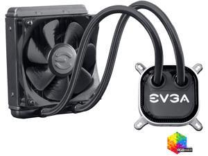 EVGA CLC 120 Liquid / Water CPU Cooler, 400-HY-CL12-V1, 120mm Radiator, RGB LED with EVGA Flow Control Software EVGA CLC 120 Liquid / Water CPU Cooler, 400-HY-CL12-V1, 120mm Radiator, RGB LED with EVGA Flow Control Software
