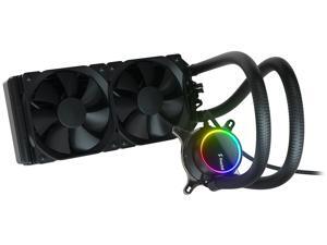 Fractal Design Celsius+ S24 Dynamic X2 PWM Black 240mm Silent Performance Slim Radiator AIO CPU Liquid/Water Cooler Fractal Design Celsius+ S24 Dynamic X2 PWM Black 240mm Silent Performance Slim Radiator AIO CPU Liquid/Water Cooler
