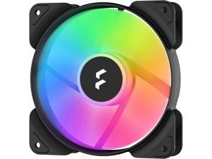 Fractal Design Aspect 12 RGB 120 mm 1200 RPM Black Frame 3-pack Computer Case Fan