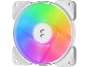 Fractal Design Aspect 12 RGB 120 mm 1200 RPM White Frame Computer Case Fan