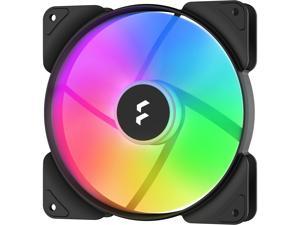 Fractal Design Aspect 14 RGB 140 mm 1000 RPM Black Frame 3-pack Computer Case Fan