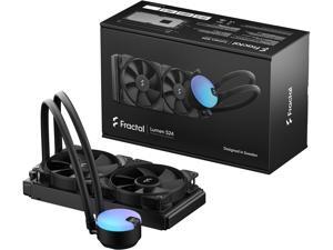 Fractal Design Lumen S24 Aspect 12 PWM x2 AIO CPU Liquid/Water Cooler Fractal Design Lumen S24 Aspect 12 PWM x2 AIO CPU Liquid/Water Cooler