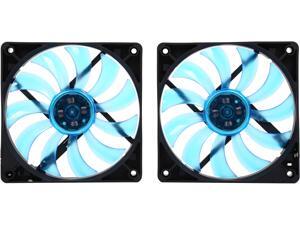 GELID Solutions SL-PCI-02 PCI Slot Fan Holder Dual Slim 12UV Blue Fans